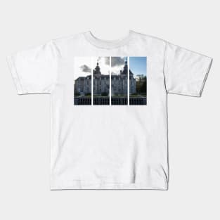 Modave Castle is also known as the Castle of the Counts of Marchin. Liege Province. Autumn sunny day. Kids T-Shirt